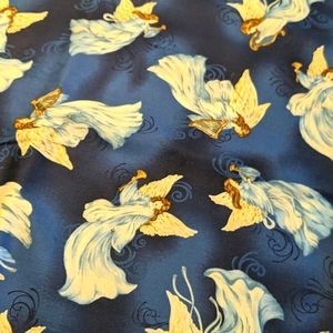 3 yard piece of angel cotton fabric material